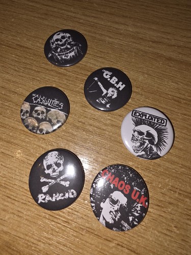 Street punk button badges - badges, /