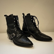All Saints Katy Lace Up Heeled