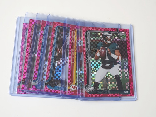 Topps chrome 2025 hot pink - chrome,