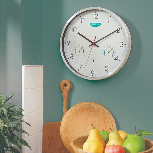 Radio controlled wall clock - controlled,