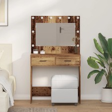 Dressing Table Old Wood 78.5 x 41 x 135 cm Engineered wood