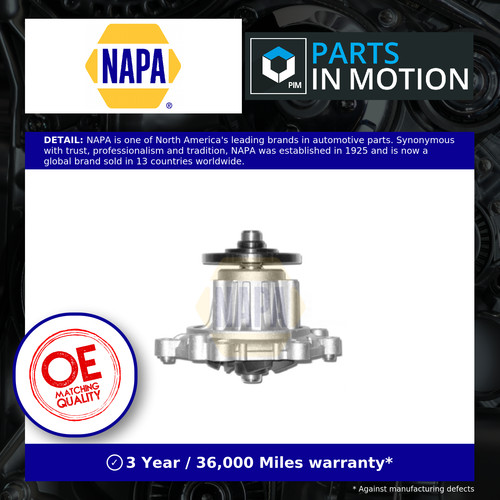 Water pump fits toyota land - fits,