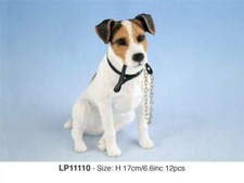 Jack Russell Terrier Dog Ornament Figurine 18cm