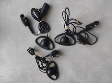 Earpiece for Kenwood Icom Baofeng TYT Wouxun 2-Pin Radios D-ear PTT