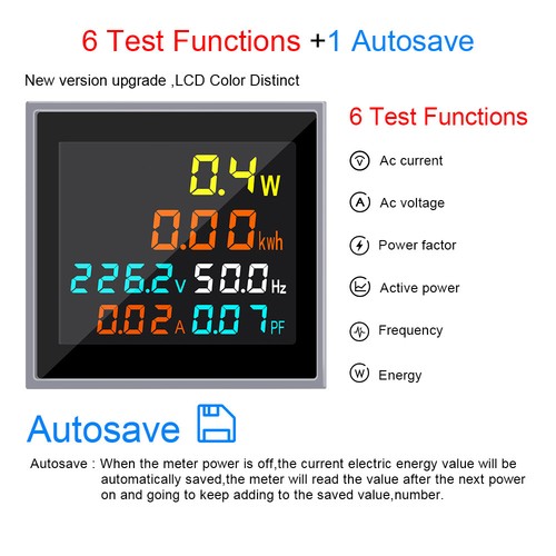 Lcd voltmeter ammeter - lcd,