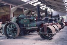 Unidentifed Aveling and Porter Road Roller, 1997 Original Slide