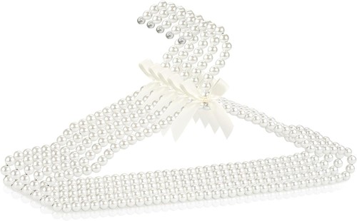 Pack pearl clothes hangers - pack,