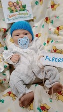 ALBERT  Full body Silicone reborn Boy 14"36cm 3.4lbs 1.5kgs ideal first Silicone