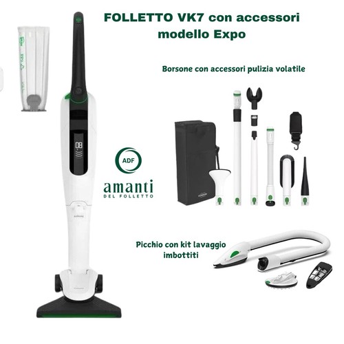 Vorwerk folletto vk7 - vorwerk, cordless