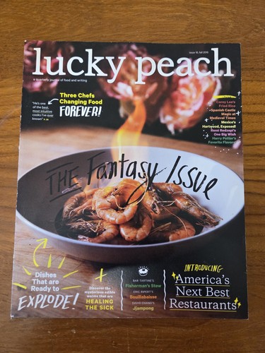 Lucky peach magazine issue - magazine,
