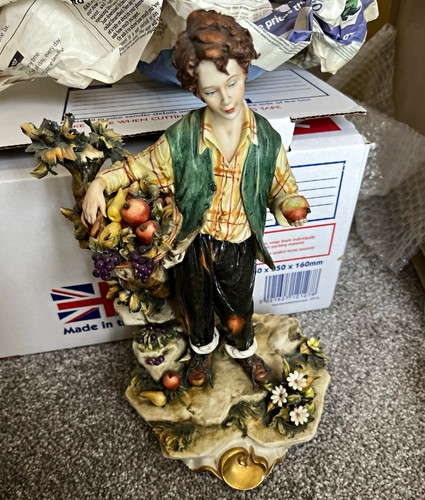 Capodimonte ceramic boy - capodimonte,