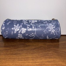 Laura Ashley Blue Faux Leather