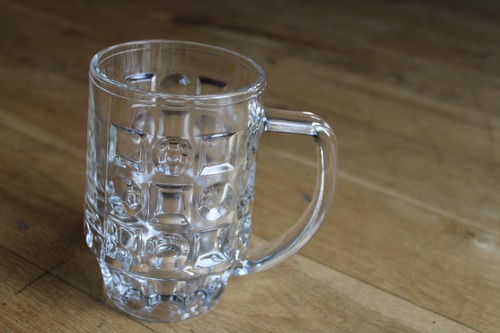 Rare vintage dimpled pint - vintage,