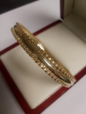 9ct Gold slave bangle  Weight