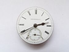 Hampden Vintage Pocket Watch movement working