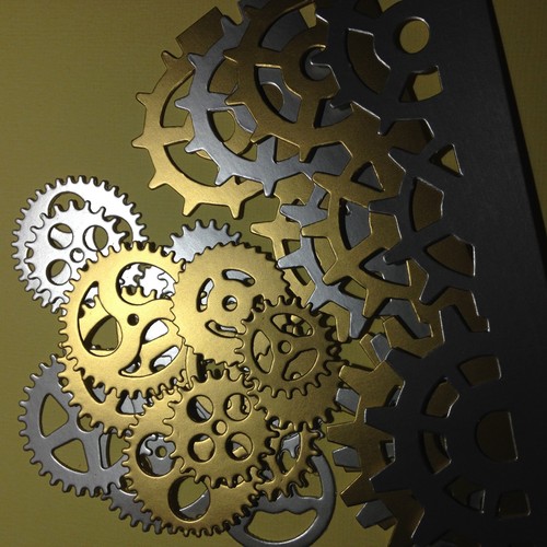Cogs gears clock works engine - gears,