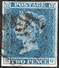 1841 ES11 SG14 2d BLUE PLATE 3