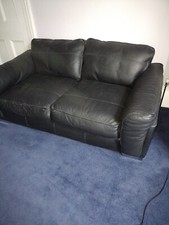 Leather sofa - dfs brand 