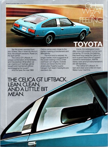 1980 toyota celica liftback - celica, gt