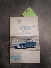 Ford consul cortina schedule - cortina,