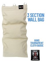 Martial Arts KUNG FU WING CHUN 3 Sections Wall Bag UNFILLED +CLOTH BADGE HANS
