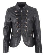 Ladies Military Studded Jacket