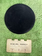 Vintage Bowls Scorer Marker By Thomas Taylor Bowls Plus Floor Matt