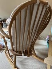 Ercol Windsor grandfather Rocking Chair With Cushions