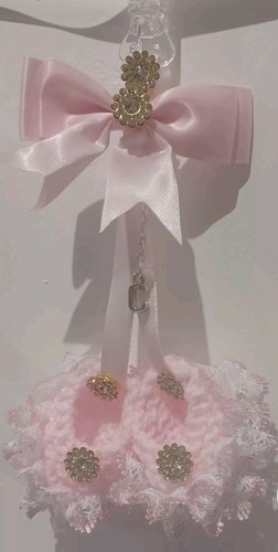 Pram charms new pink - pram, charms*new*pink/white
