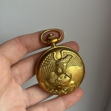 Gold tone half hunter american - half,