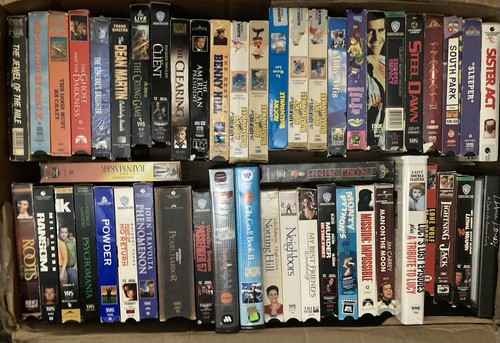 Vhs tapes pick action - tapes,