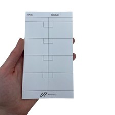 Netball Quarters Scorecards (Pack 4) 50 sheets per pad / 200 games per pack 