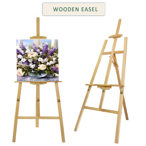 175cm studio wooden easel - 175cm,
