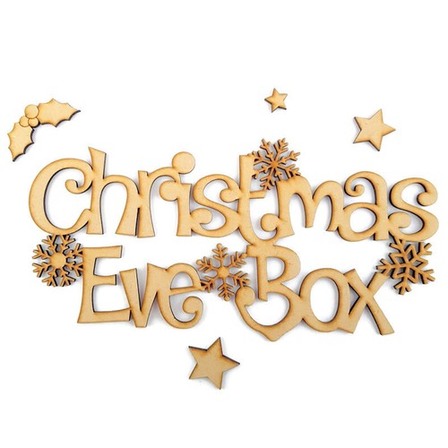 Christmas eve box topper