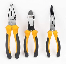 JCB 3 Pcs Plier Set, Diagonal