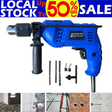 New Hammer Drill Heavy Duty Corded Electric Impact Driver with Bit Set 4850W UK