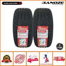 2 x 225 45 18 - 225/45ZR18 BANOZE X-Pacer 95W XL High-Performance Tyres  2254518