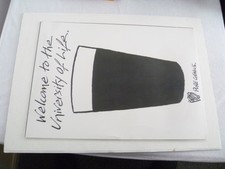 Vintage Guinness Memorabilia 1990s Poster - University of Life - Pure Genius