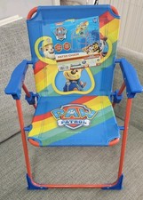 Paw Patrol Garden Folding Patio Deck Chair * Camping *  Safety lock * 