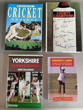 Selection of 4 Cricket Books -