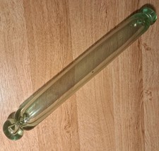 Vintage Handblown Green Glass