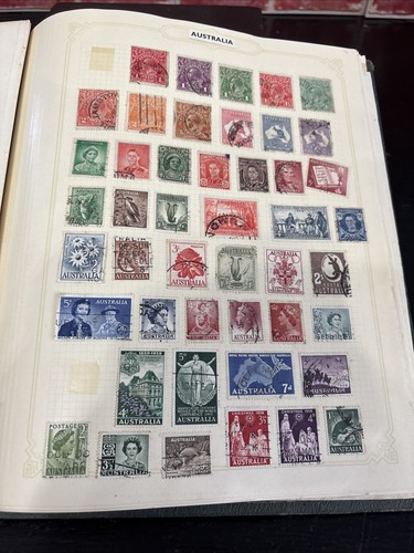 Vintage stamp album - vintage,