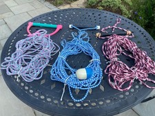 3 used water ski tow lines