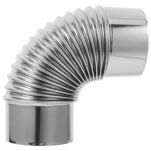 Firewood heating exhaust duct - exhaust,