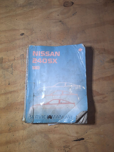 1993 nissan 240sx service - 1993,