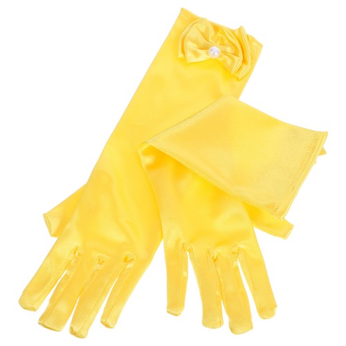 Pair flower girl gloves - flower,