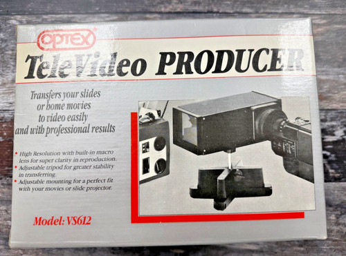 Optex televideo producer slide - televideo,
