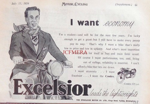 Excelsior condex 125cc - excelsior, 'condex'