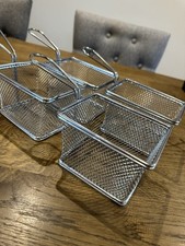 New Set Of 4 Large Stainless