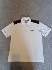 Callaway Golf White Polo Shirt